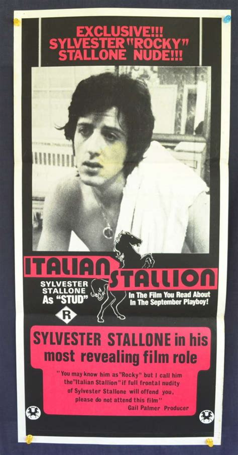 Sylvester Stallone Frontal Nude in Italian Stallion (1970)